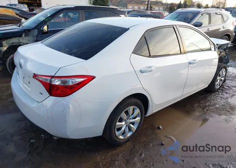 2016 Toyota Corolla Le from USA, damaged, VIN 5YFBURHE0GP515811